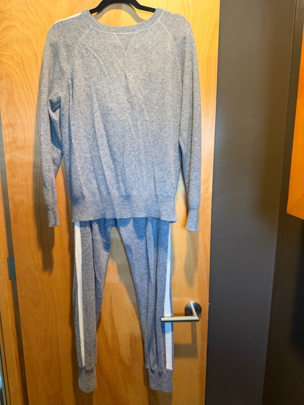 Theory Gray Track Suit Set